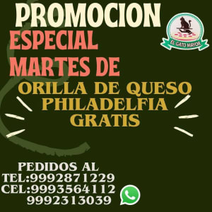 Pizzeria El Gato Mayor - Variedad de pizzas y molletes
