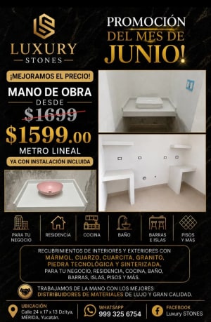 Luxury Stones - Recubrimientos de Lujo en Dzityá