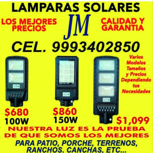 Reflectores Solares JM - Iluminación Solar de Alto Rendimiento