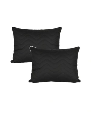 Venta de almohadas negras - Par de almohadas