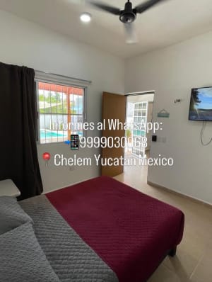 Casa Kika - Casita en Renta en Chelem
