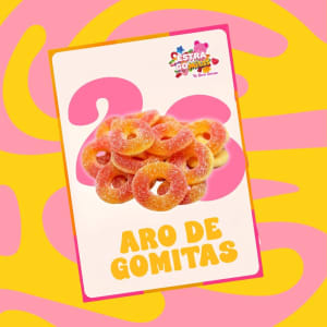 EstraGo Mitas - Barra de gomitas para eventos
