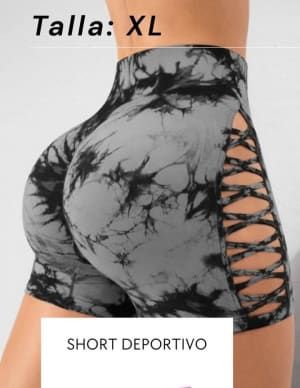 Cosmetic Monserrat - Shorts licra deportivos para mujer