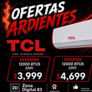 Zona Digital 83 - Aires acondicionados en oferta con envío gratis