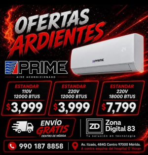 Zona Digital 83 - Aires acondicionados en oferta con envío gratis