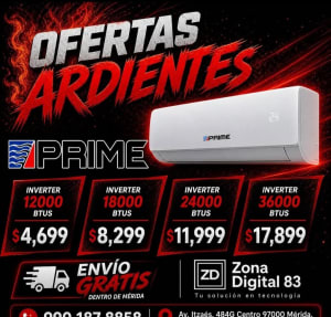 Zona Digital 83 - Aires acondicionados en oferta con envío gratis