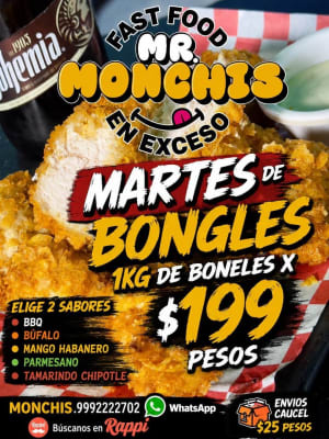 Mr. Monchis - Boneless y Snacks