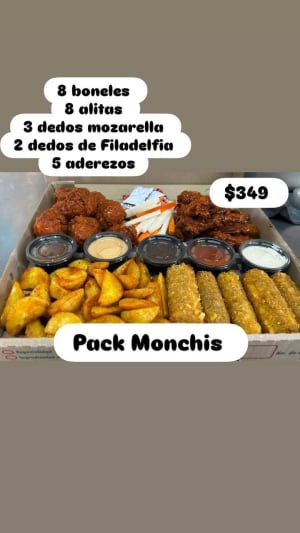 Mr. Monchis - Boneless y Snacks