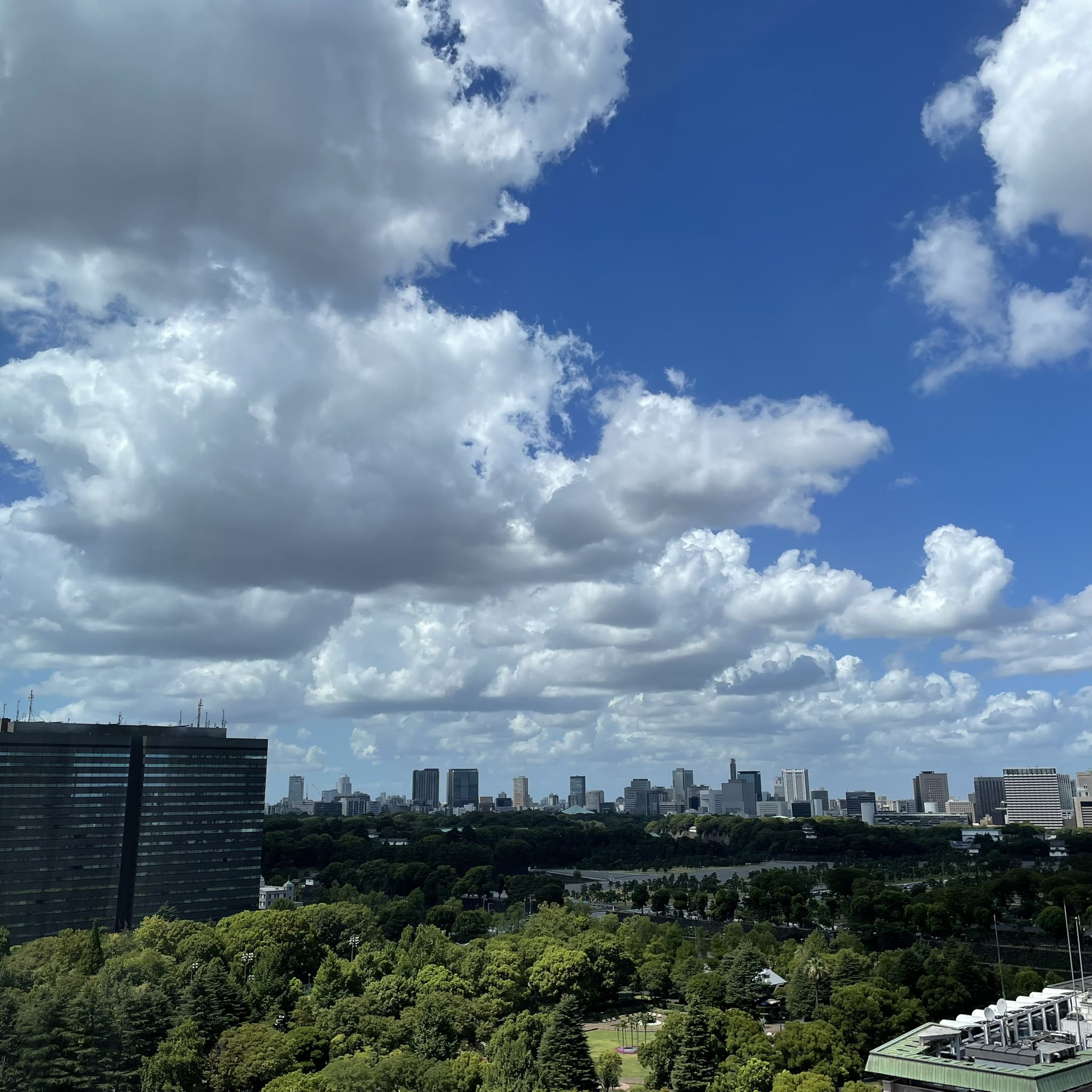 帝国ホテルからの風景