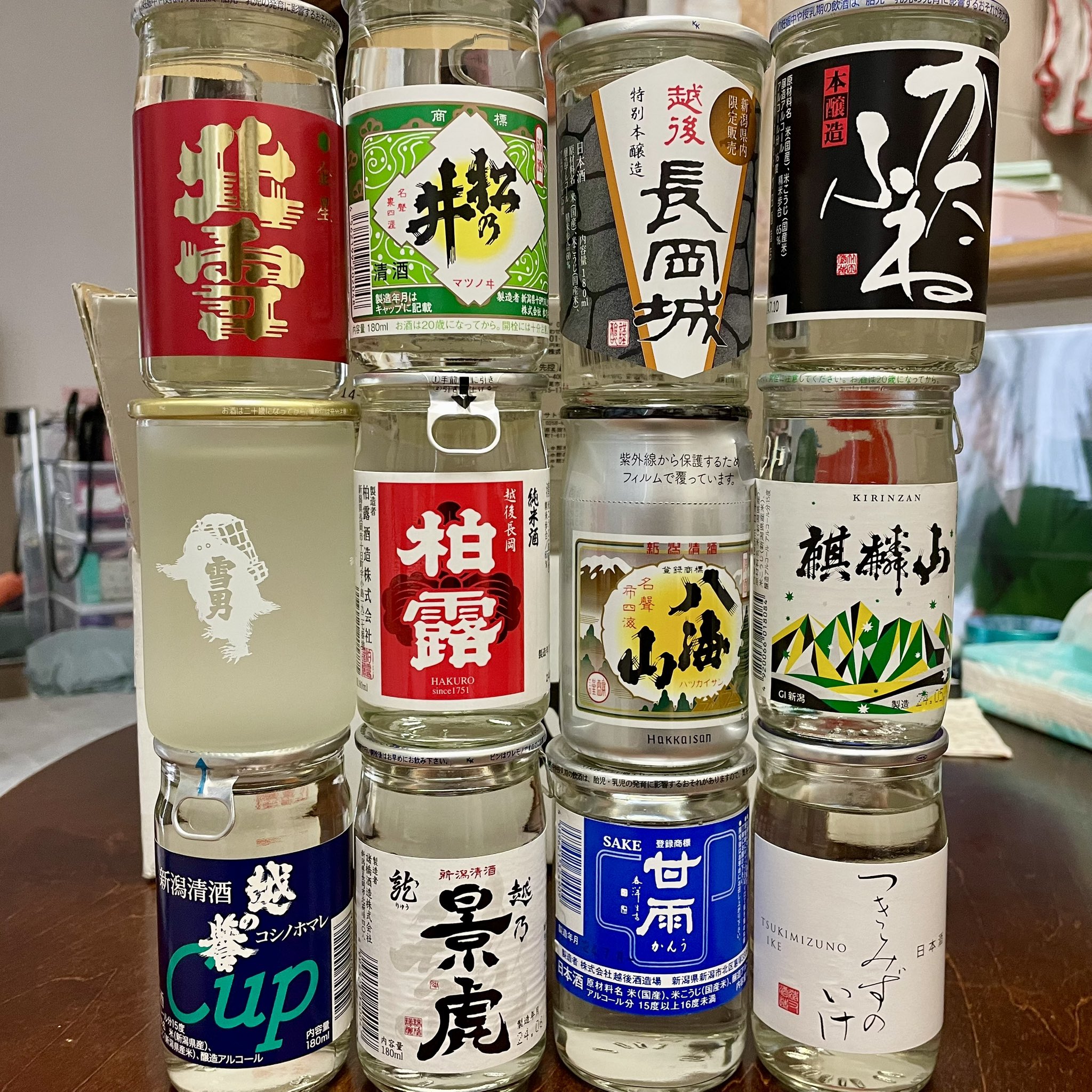 ぽんしゅ館 目利きカップ酒 12本セット