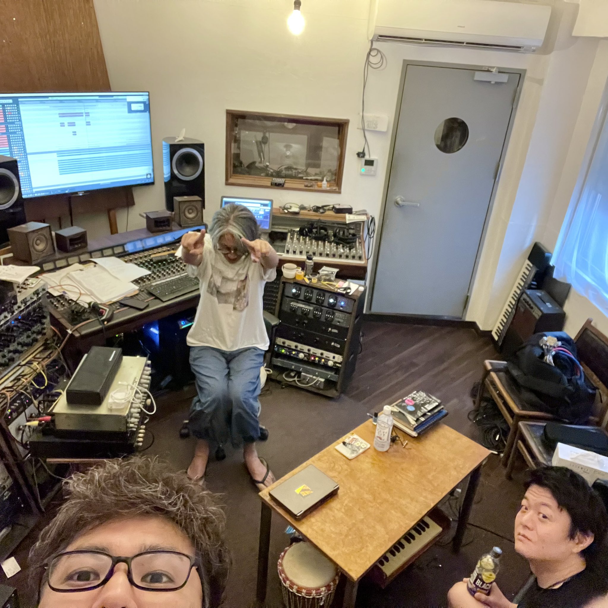 レコーディング後