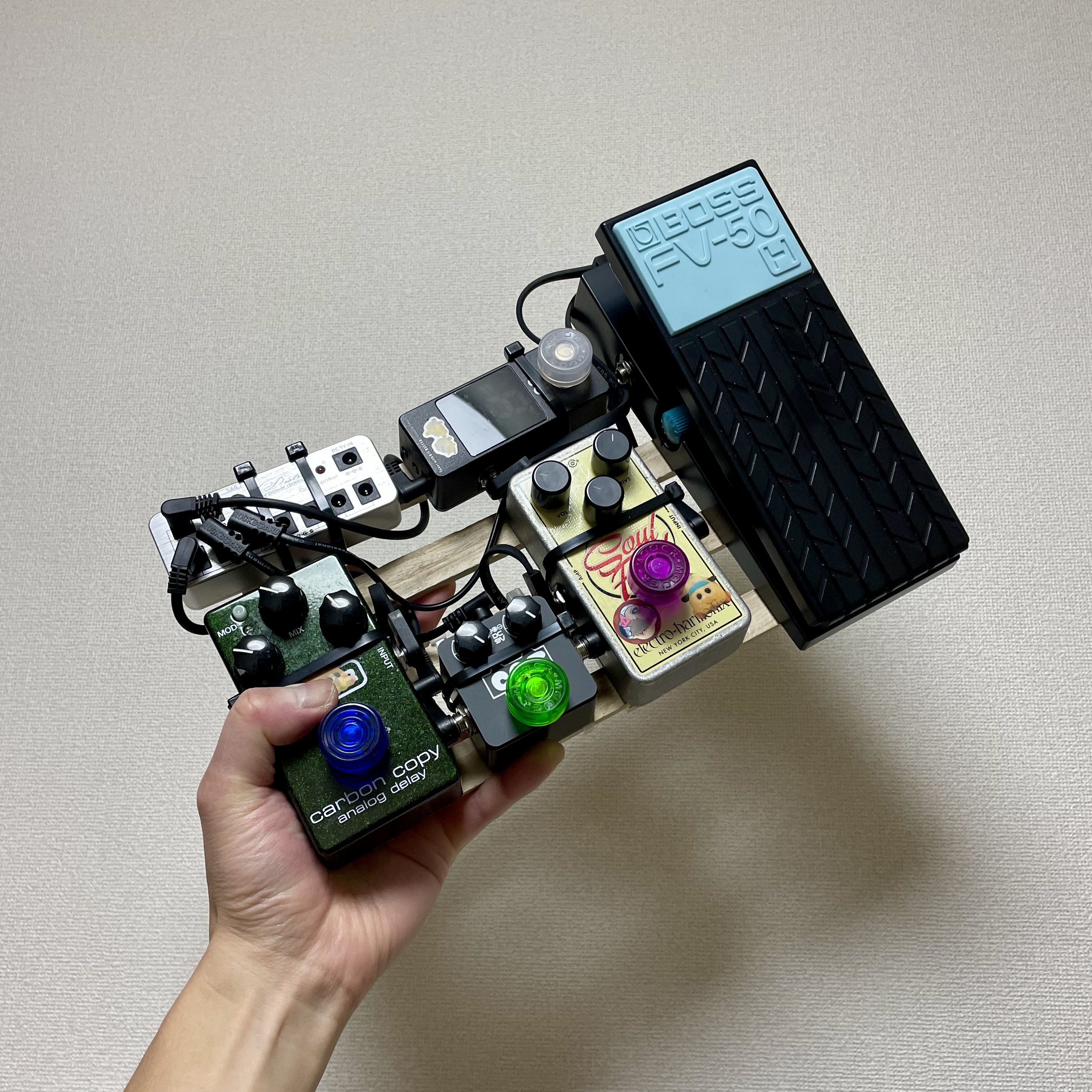 現在のエフェクトボード