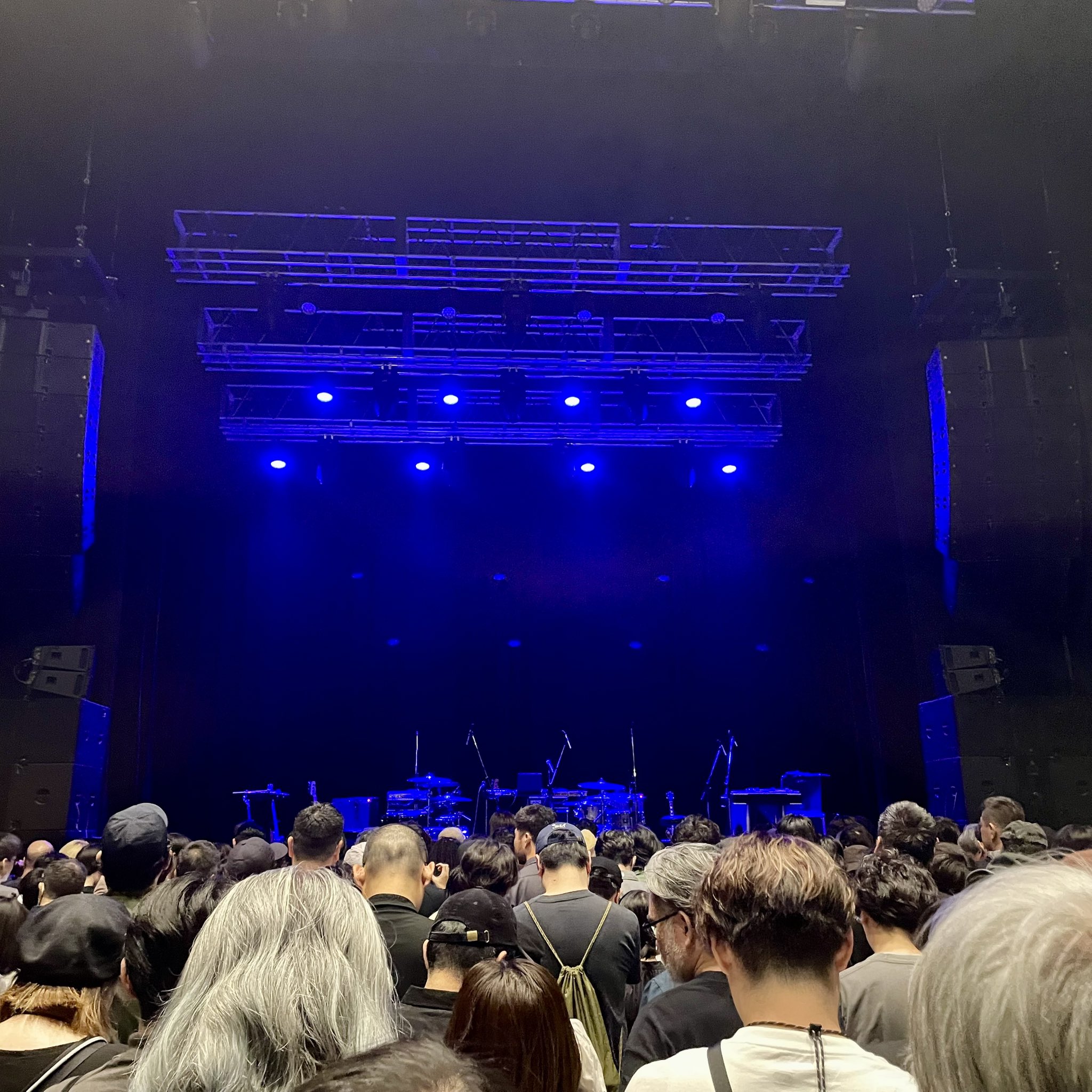 Zepp新宿内 TORTOISE 開演前の様子