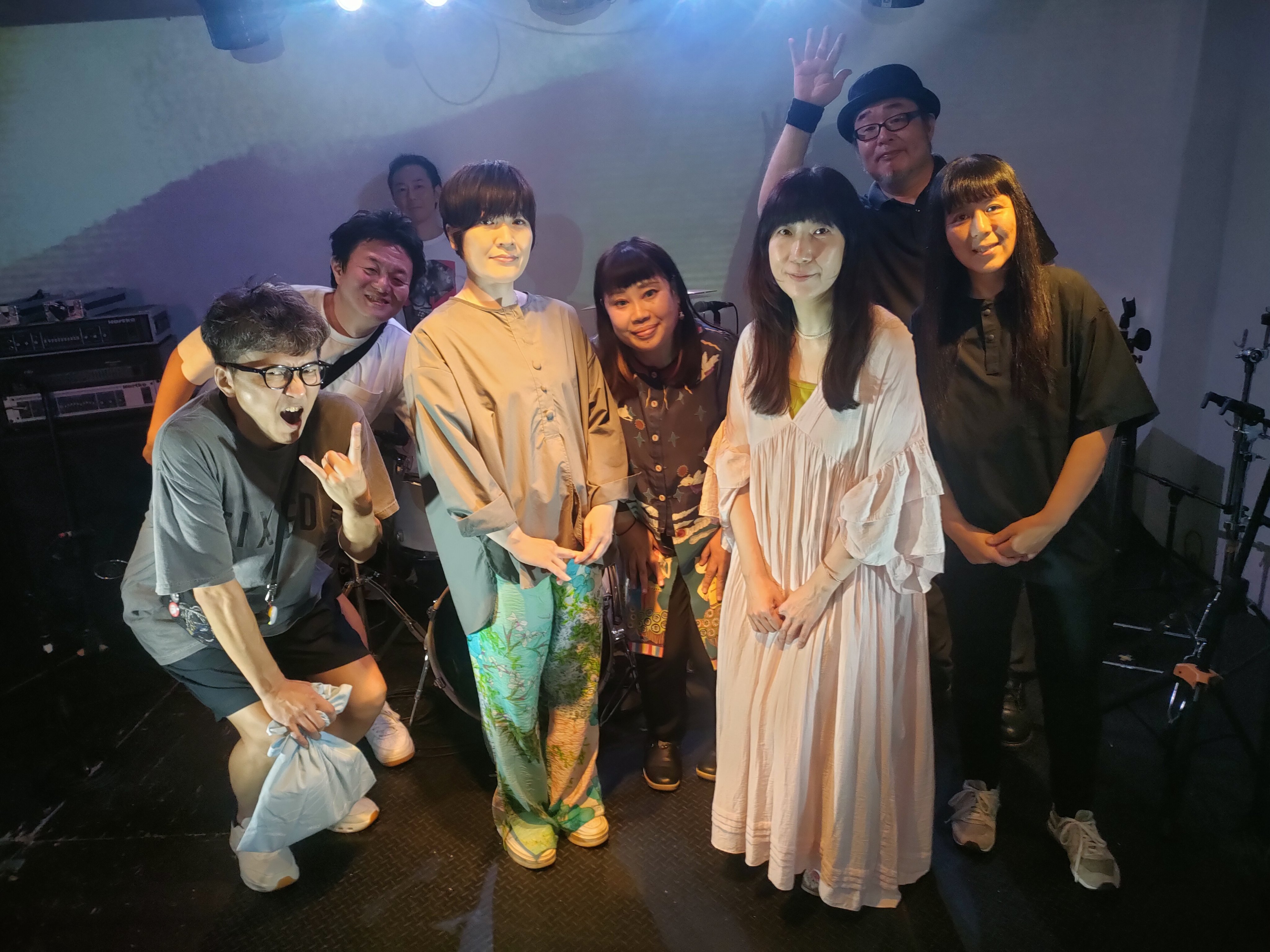 MID SUMMER PRISM at Shibasaki mod (2026/07/25) での出演メンバー集合写真