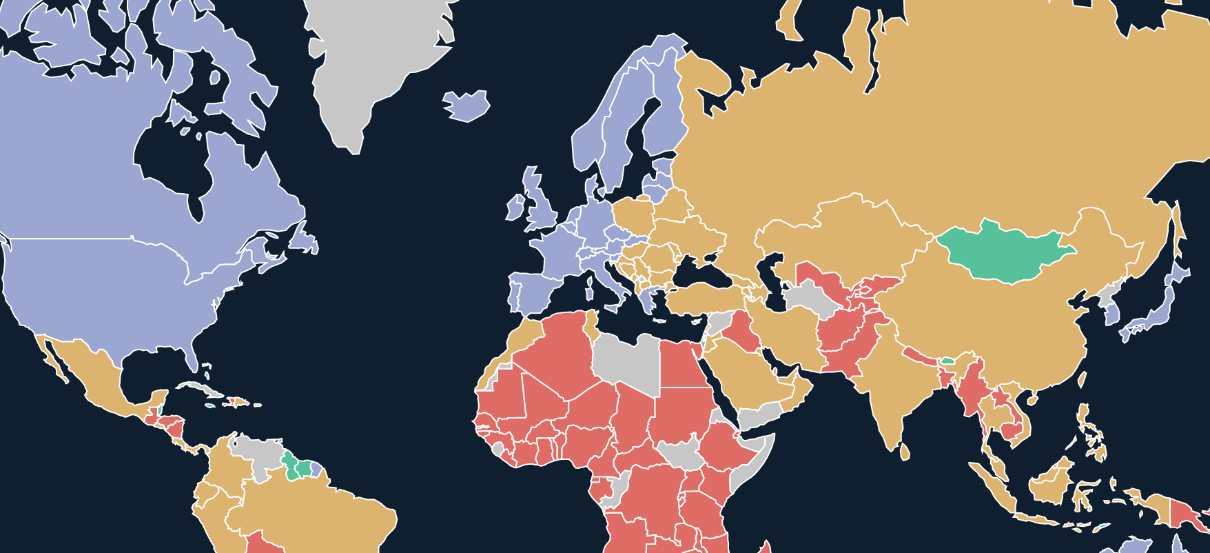 Clustering countries with PCA and k-means