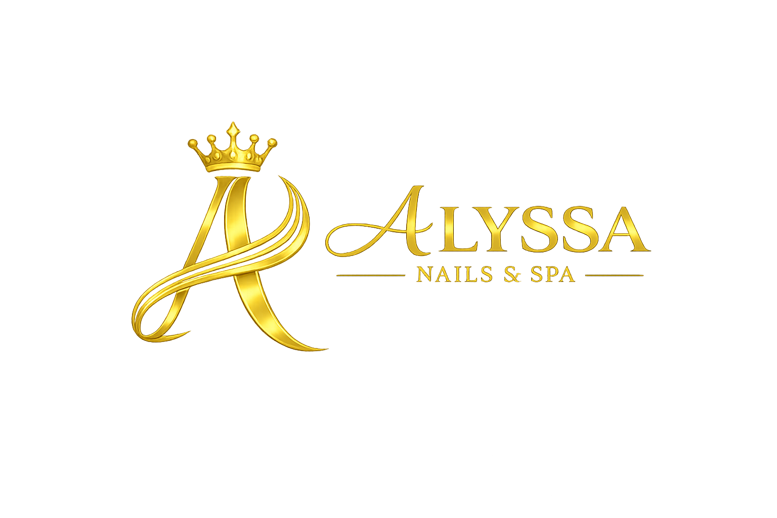 Alyssa Nails & Spa logo