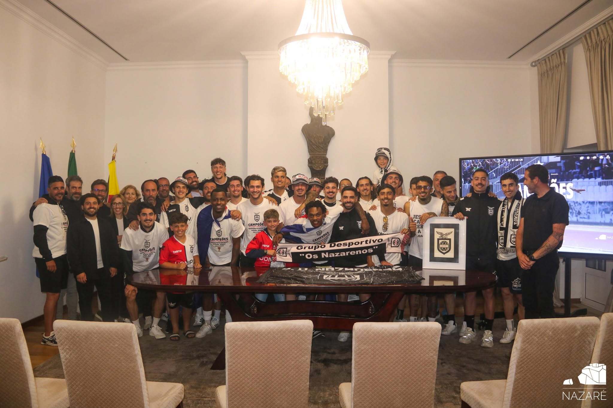 Grupo Desportivo 'Os Nazarenos' conquista título distrital e assegura regresso aos campeonatos nacionais
