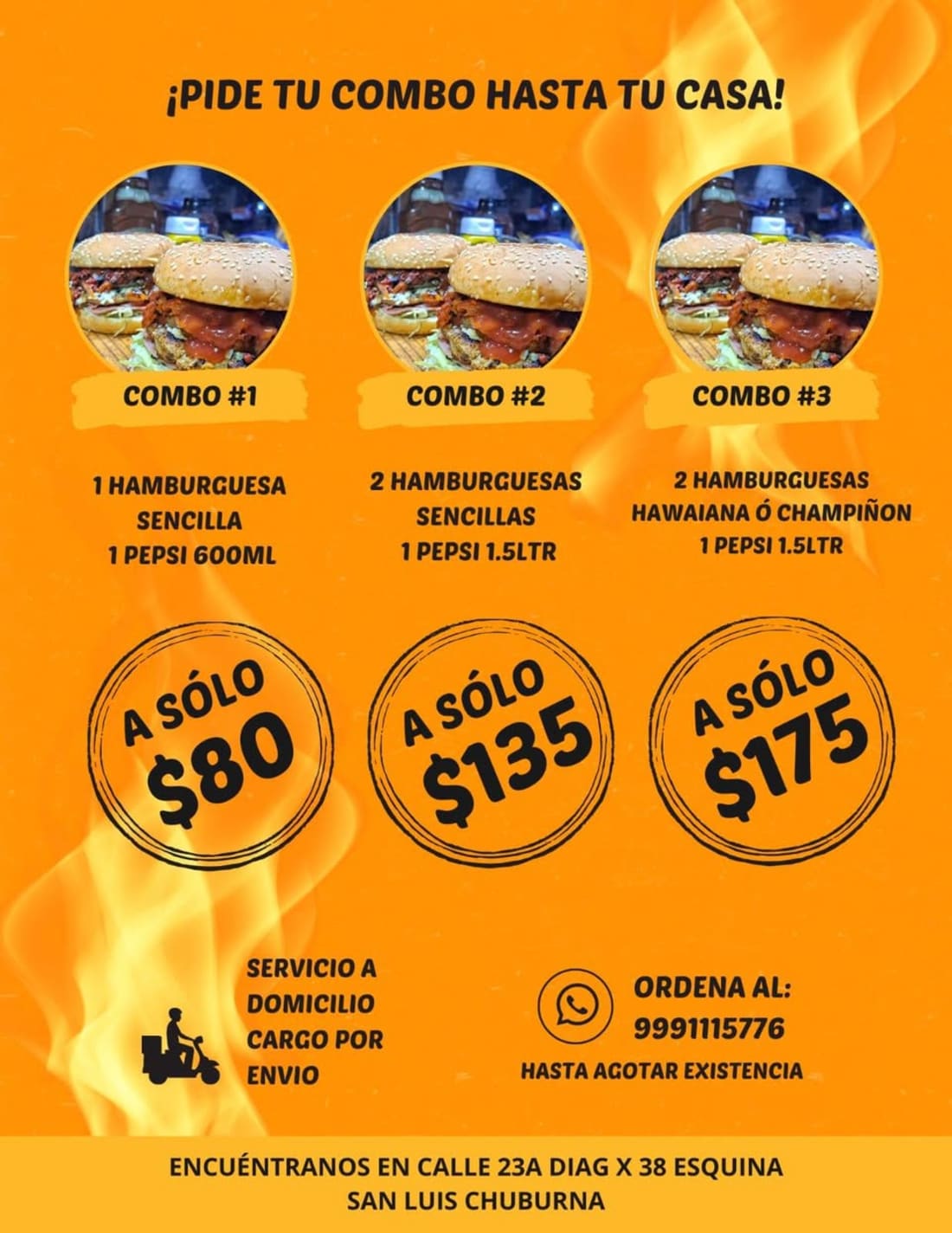 Foto 1 de 5, Imagen de Chamy House, Tortas, Tacos, Burritos, Hamburguesas y Hot Dogs Caseros