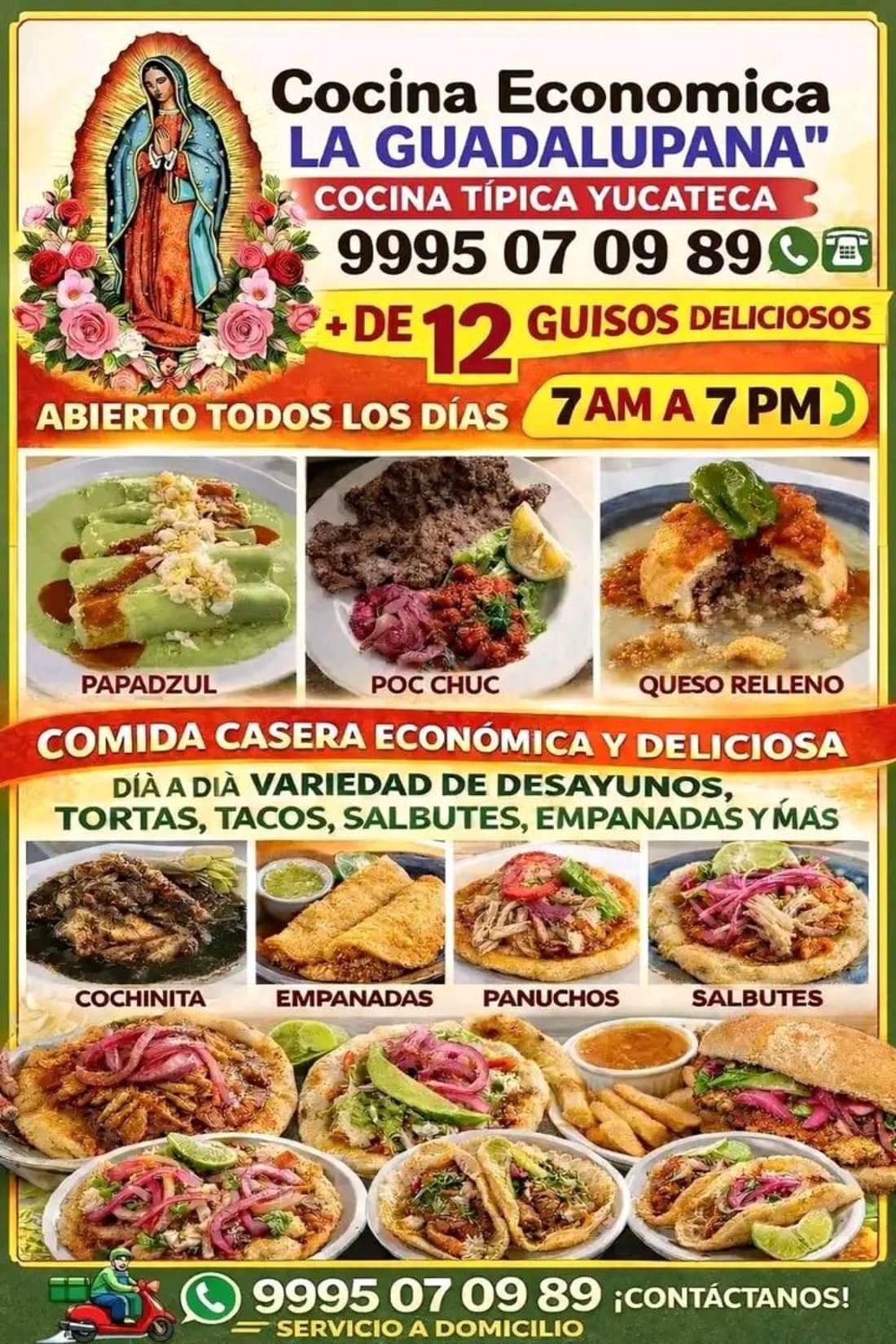 Foto 1 de 5, Imagen de Cocina Yucateca, Pozole, Relleno Negro, Puchero, Sopa de Lima y Más