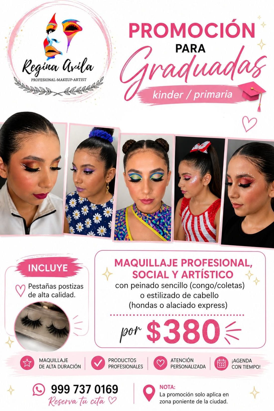 Imagen de Maquillaje Profesional Social y Artístico, Clausuras Escolares y Dancísticas