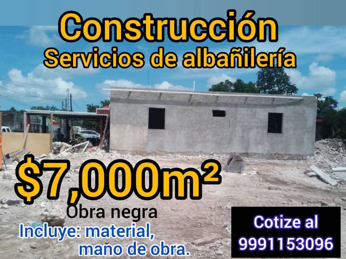 Imagen de Servicios de Albañilería Fc, Obra Negra $7,000 M²
