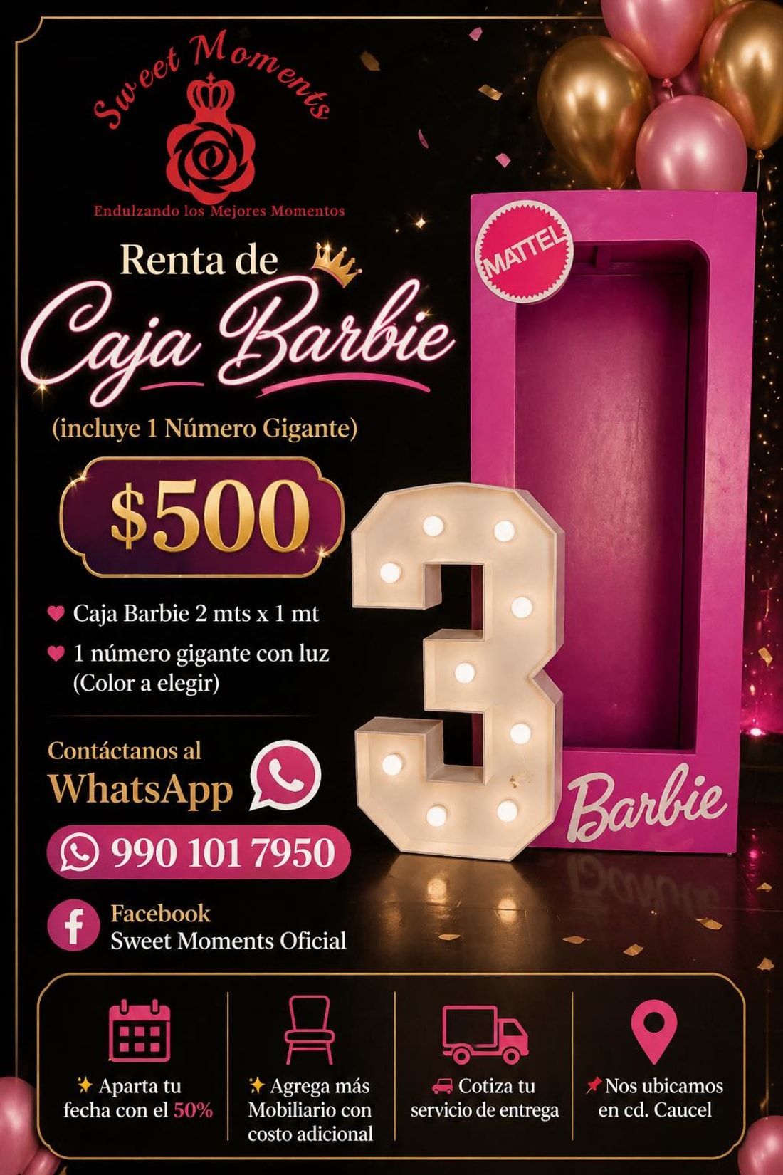 Imagen de Paquetes Barbie para Eventos y Fiestas