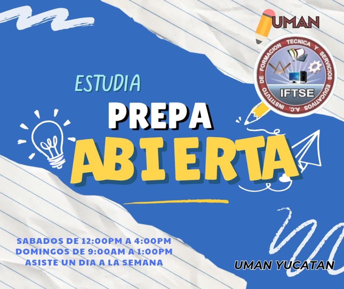 Imagen de Prepa Abierta Ifts Uman - Becas Cetina y Sep