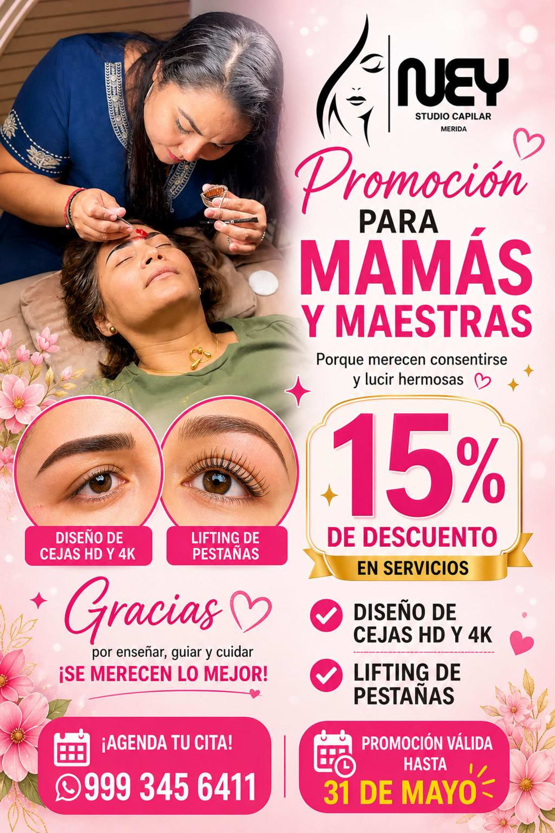 Imagen de 15% Descuento en Tratamientos Capilares - Mamás y Maestras
