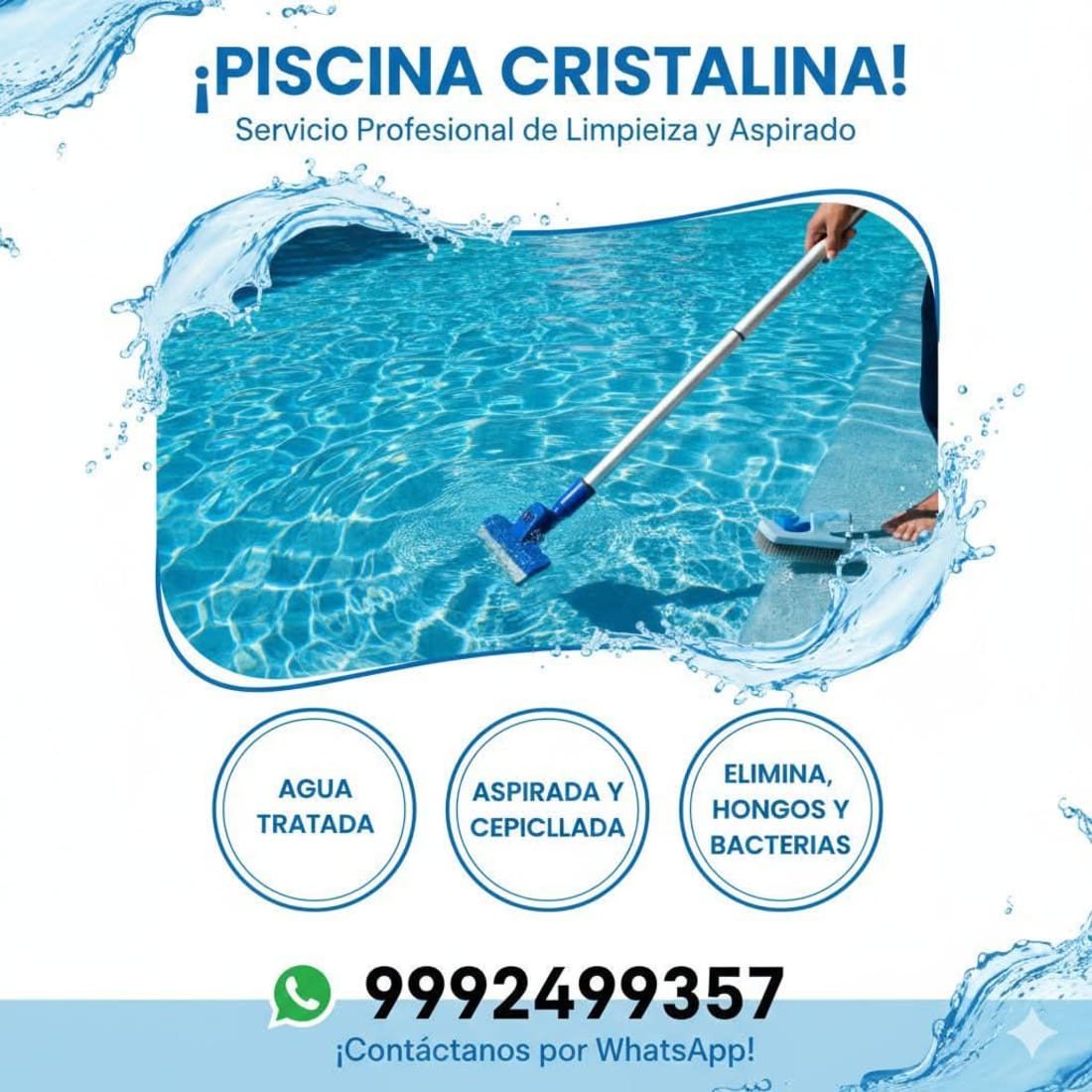 Imagen de Limpieza y Aspirado Profesional de Piscinas