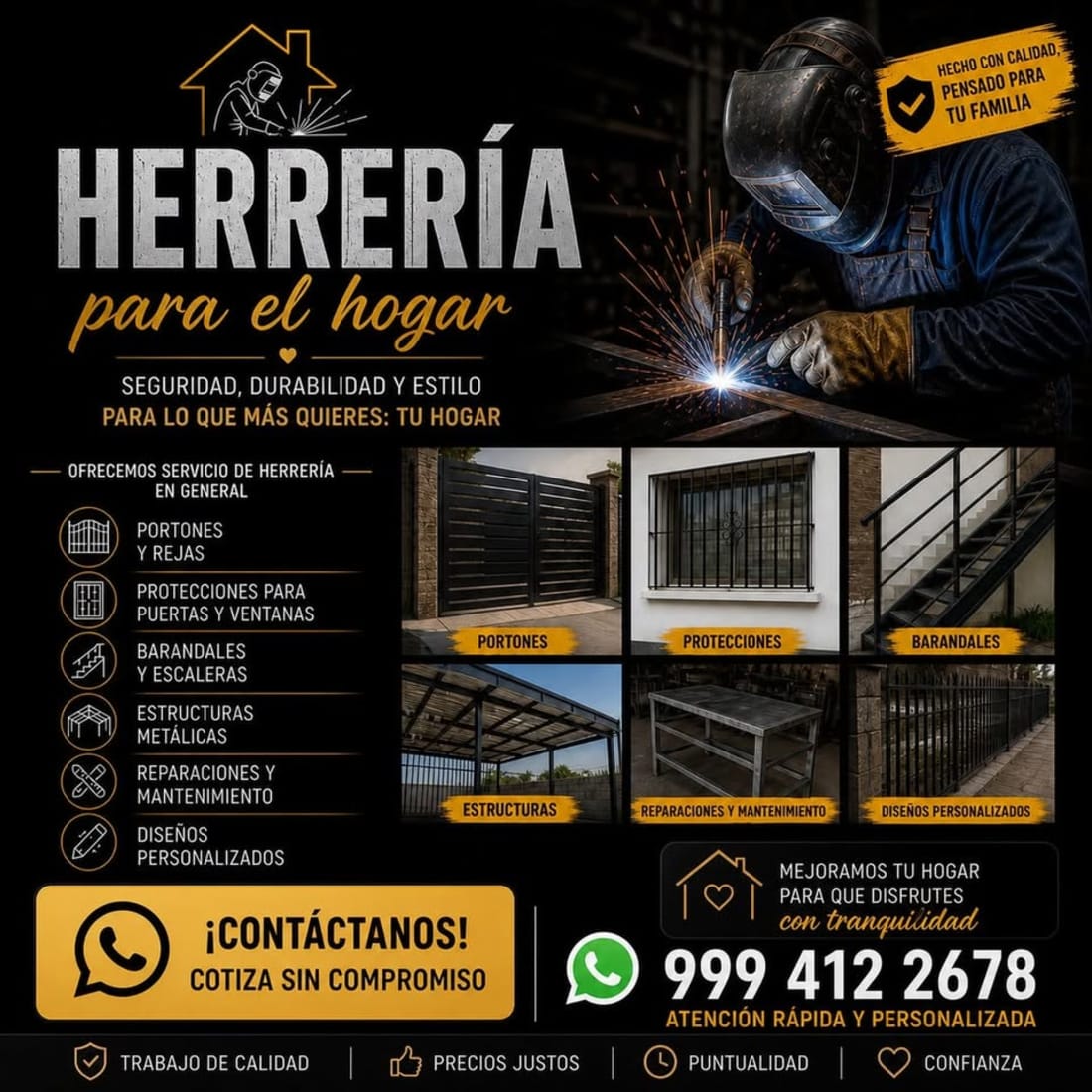 Imagen de Estructuras Metálicas, Soldadura y Fabricación