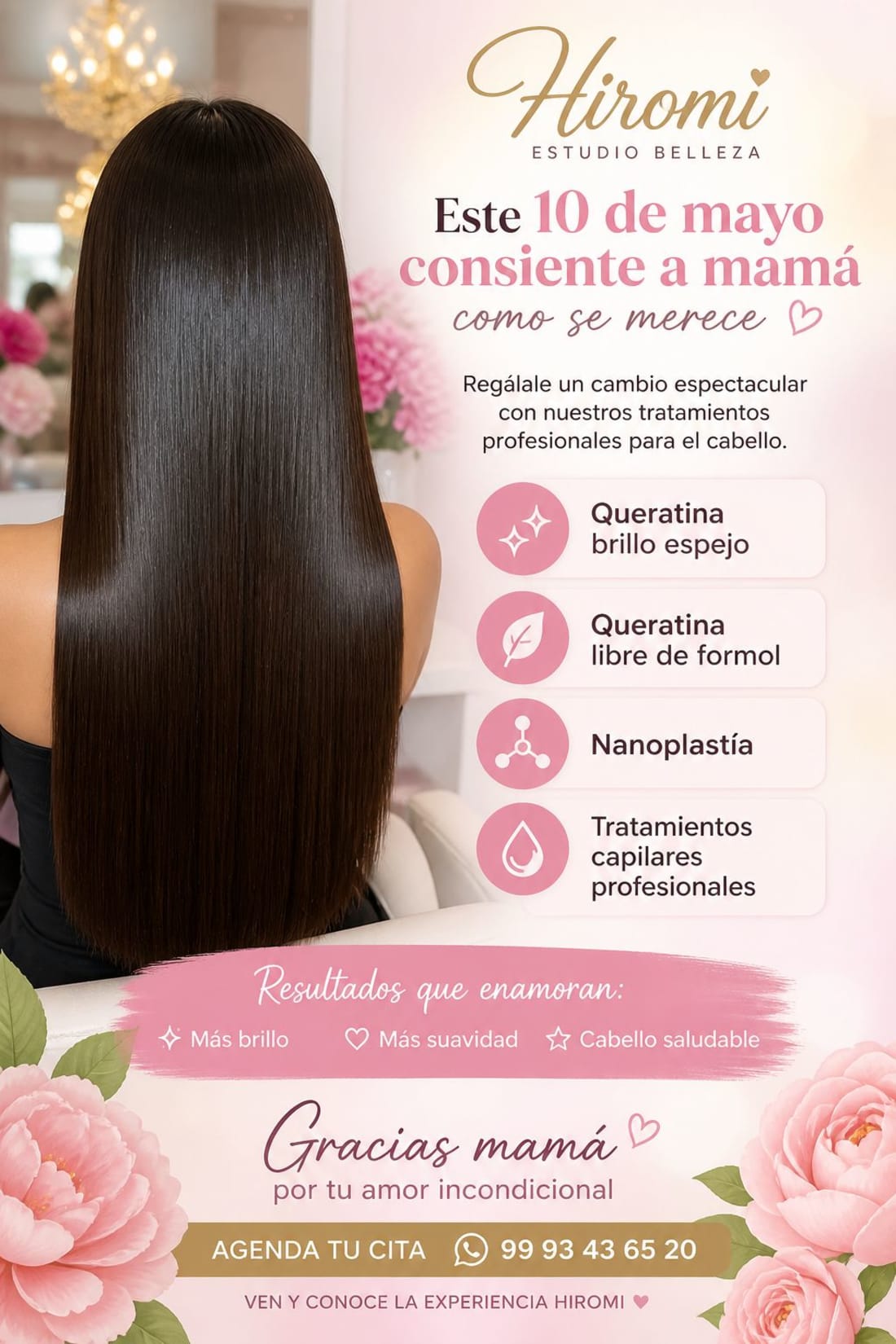 Imagen de Hiromi Estudio Belleza, Consiente a Mamá el 10 de Mayo