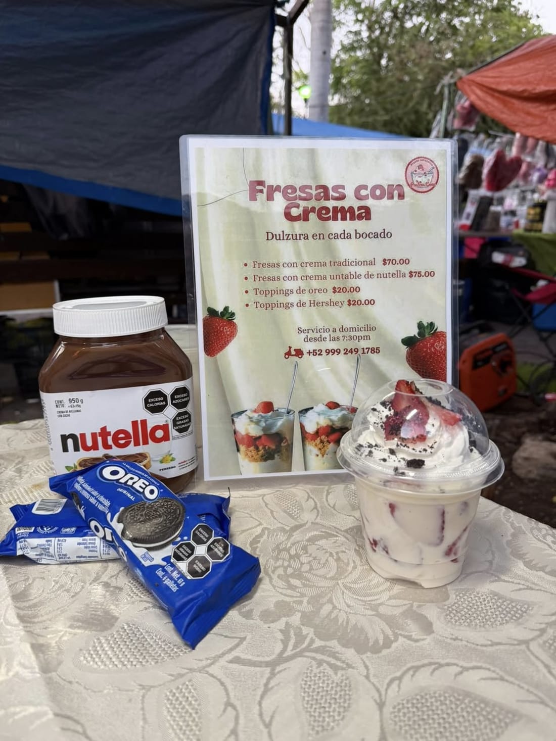 Foto 1 de 2, Imagen de Fresas con Crema Naturales, Cuauhtémoc Kanasin, Domicilio