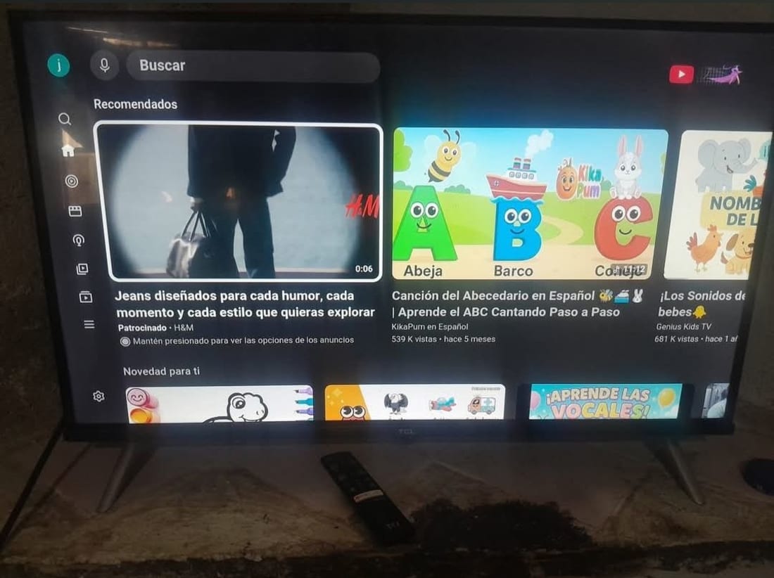 Imagen de Pantalla Smart Tv Tcl 43" Android, Excelente Condición