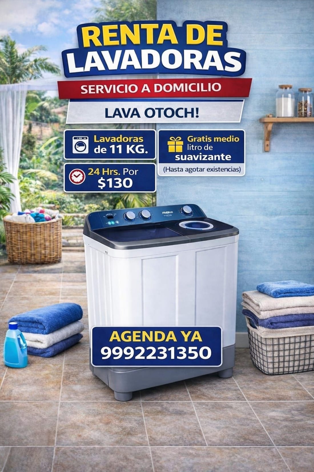Imagen de Lava Otoch, Lavandería, Promoción del Día de las Madres