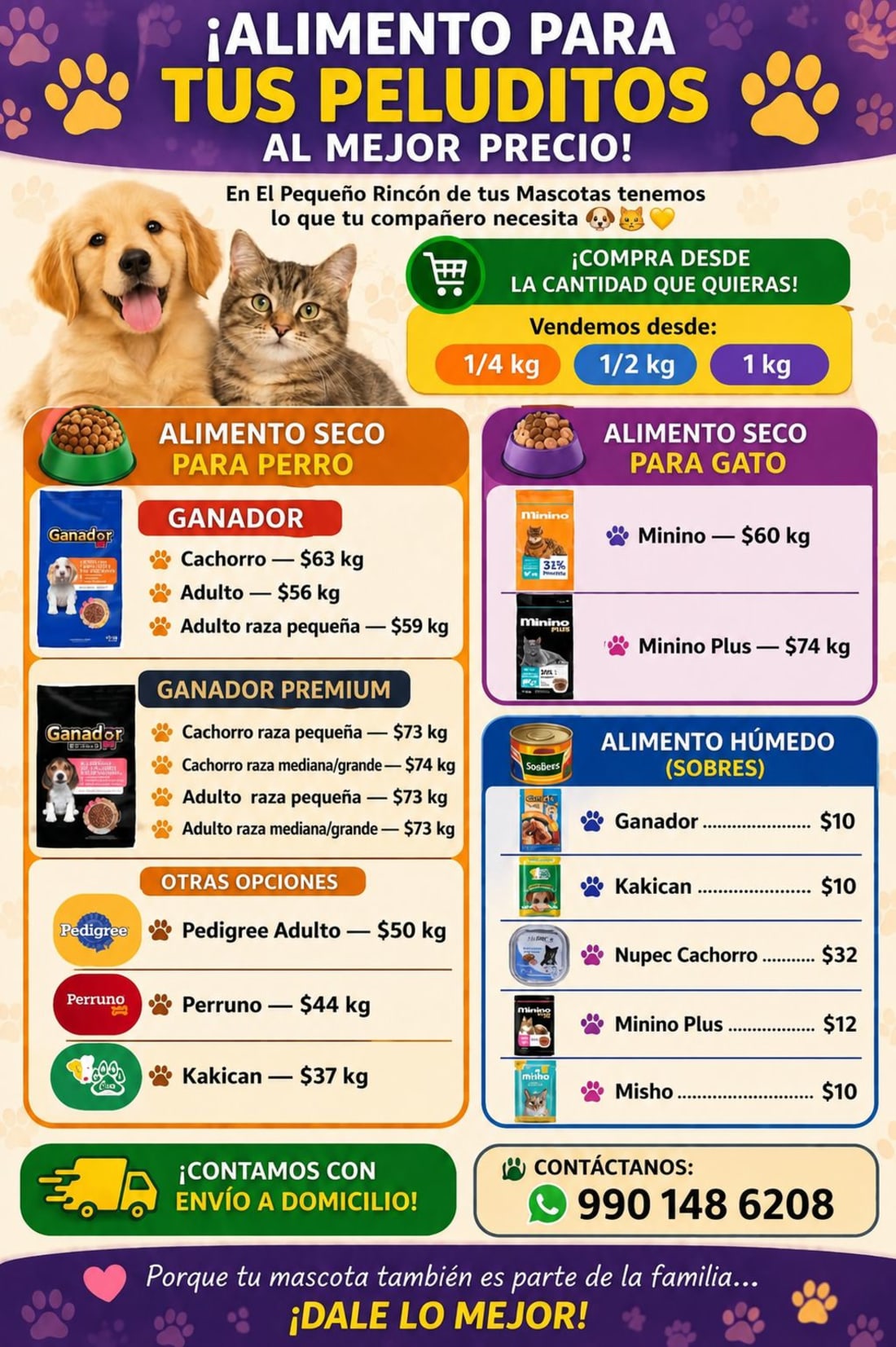 Imagen de el Pequeño Rincón de Tus Mascotas, Alimento al Mejor Precio