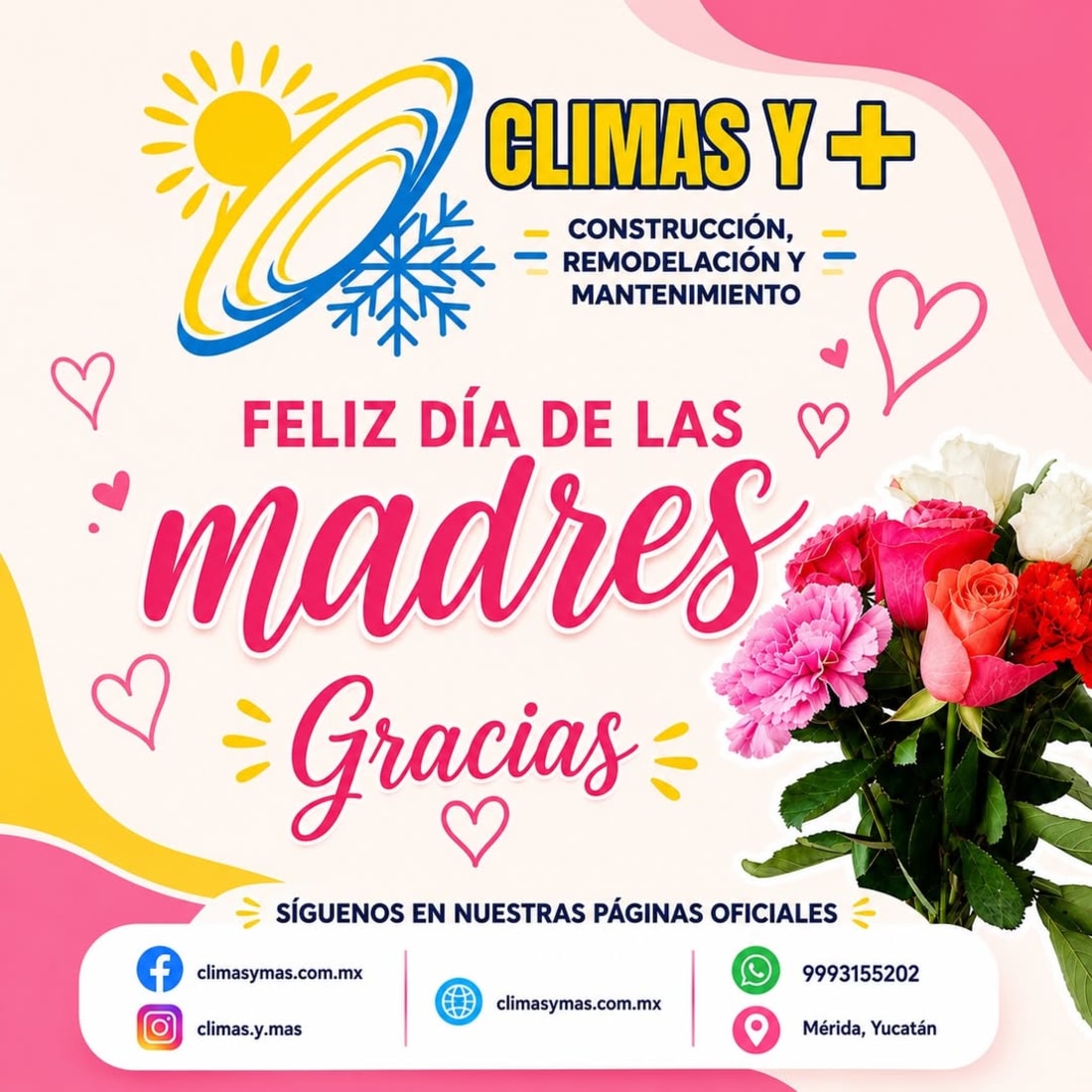 Imagen de Climas y + Les Desea Un Feliz Día de las Madres