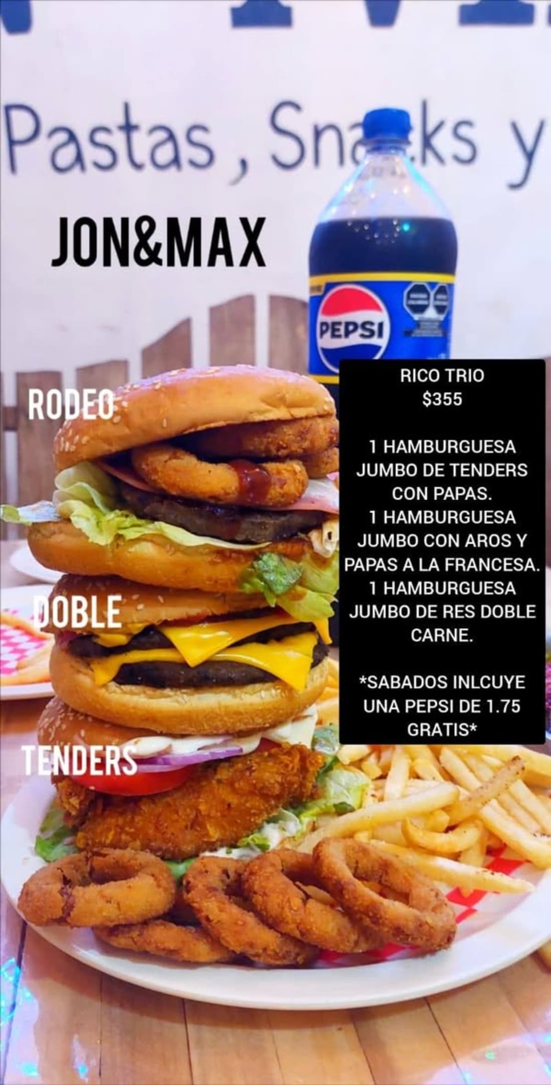 Foto 1 de 5, Imagen de Hoy Domingo Aun Estamos Laborando y Cerramos a las 10.30pm O Agotar