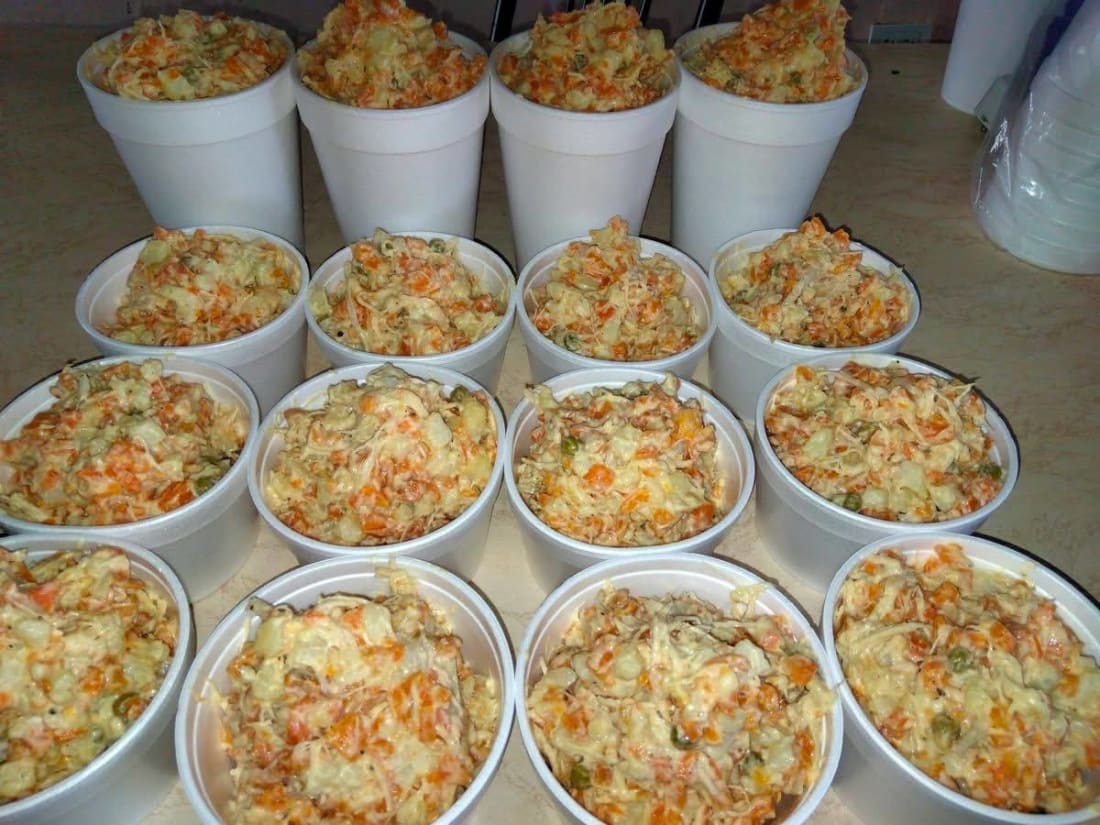 Foto 1 de 2, Imagen de Ensalada Rusa $150 Kilo y Medios $75