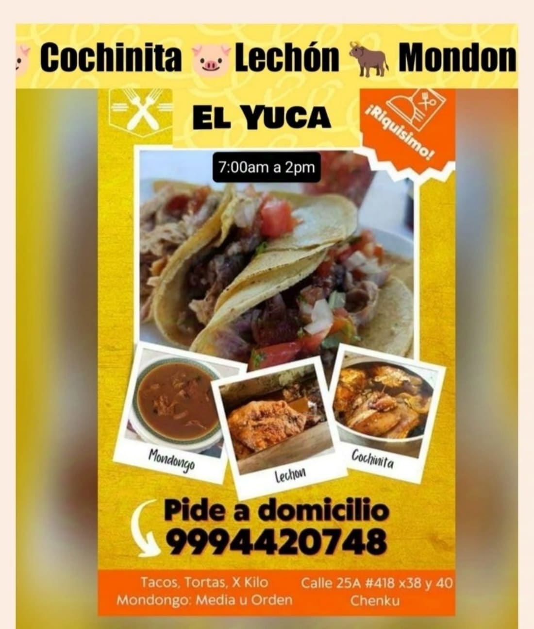 Imagen de Desayunos Cochinita y Mondongo a Domicilio