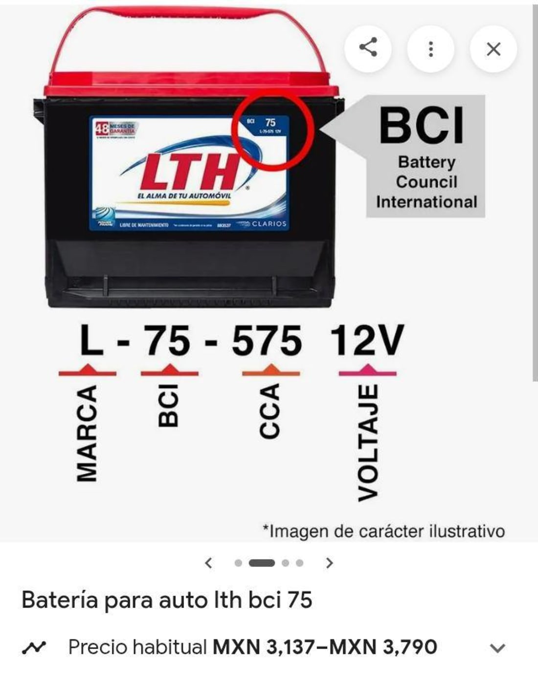 Foto 1 de 3, Imagen de Hola Grupo Disculpen la Publicación Estoy Vendiendo Batería Lth Es Completamente Nueva