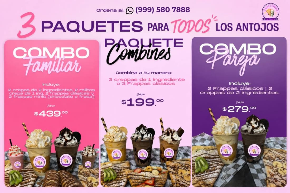 Crepas y frappes La Güera