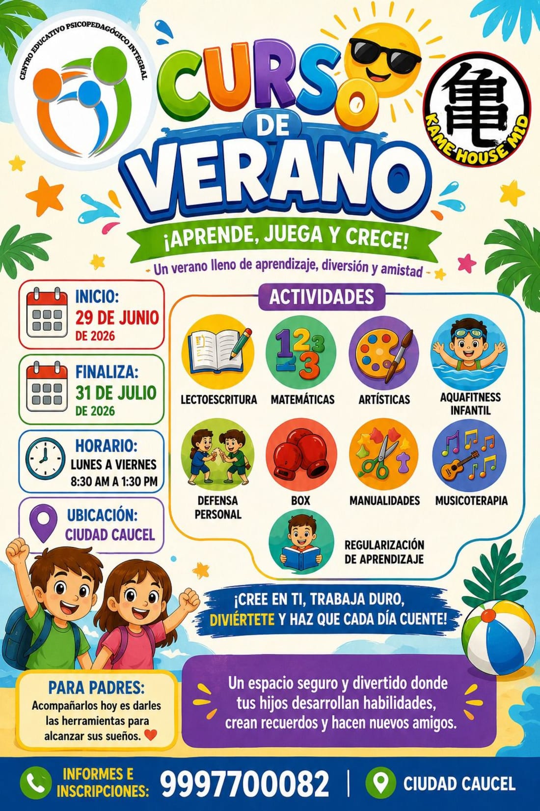 Cursos de Verano Aprende Juega Crece