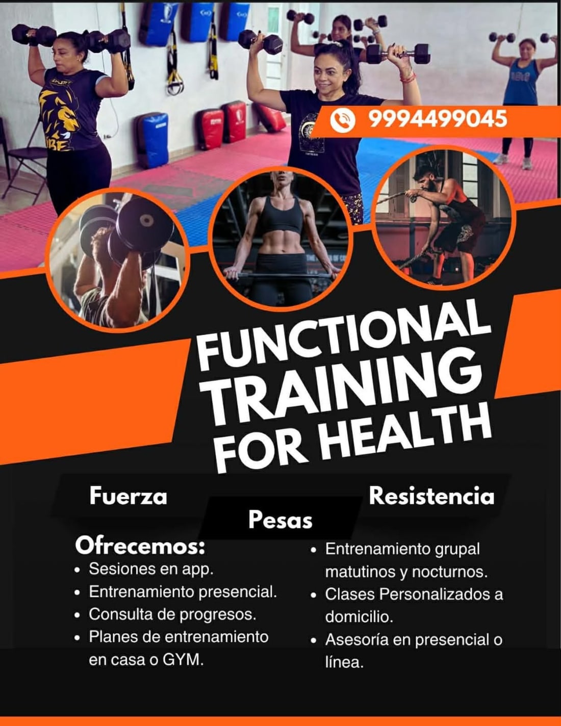 Entrenamiento Funcional Fuerza Salud