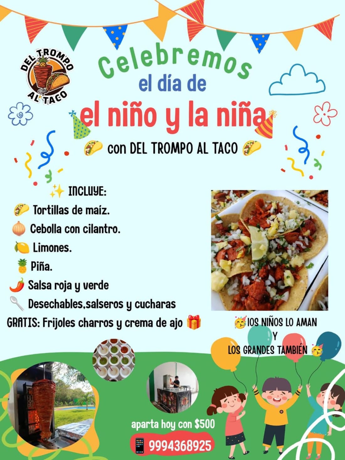 Del Trompo al Taco servicios eventos