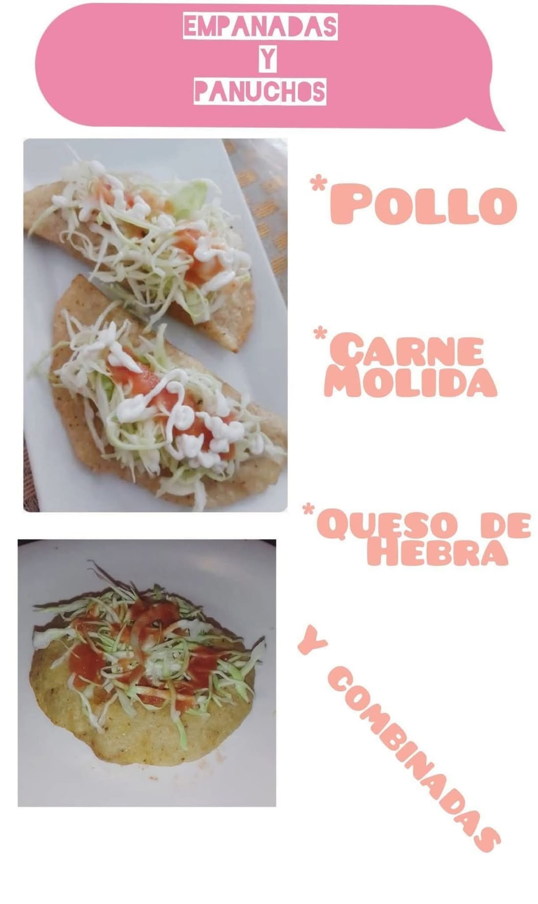 Empanadas y Panuchos