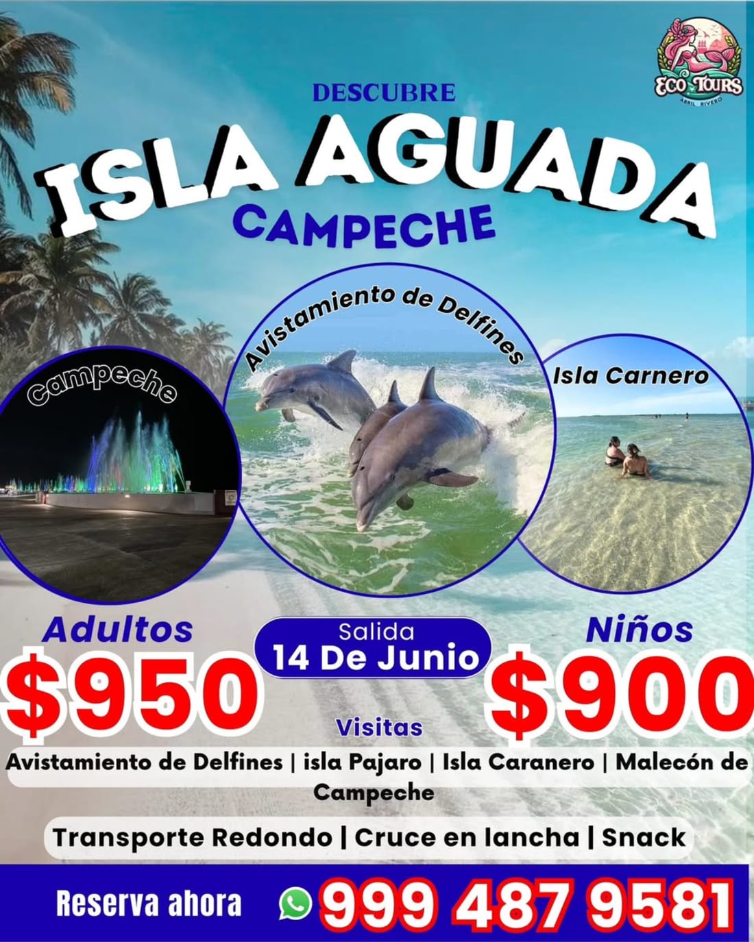Tours y viajes a playas de Yucatán