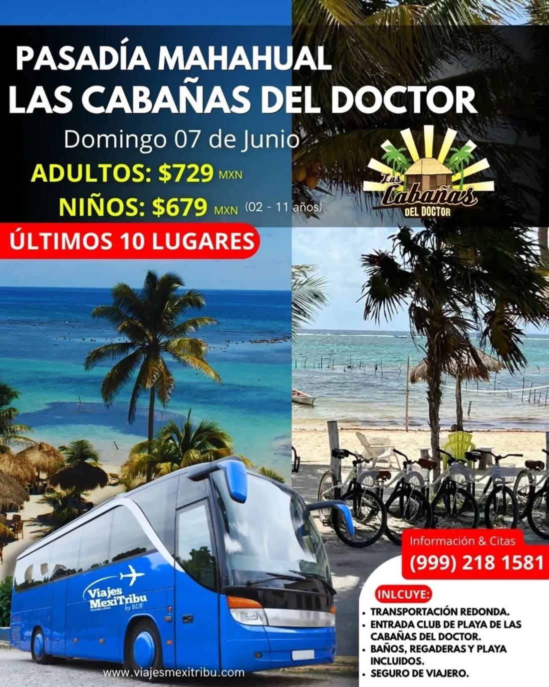Pasadía Mahahual Quintana Roo