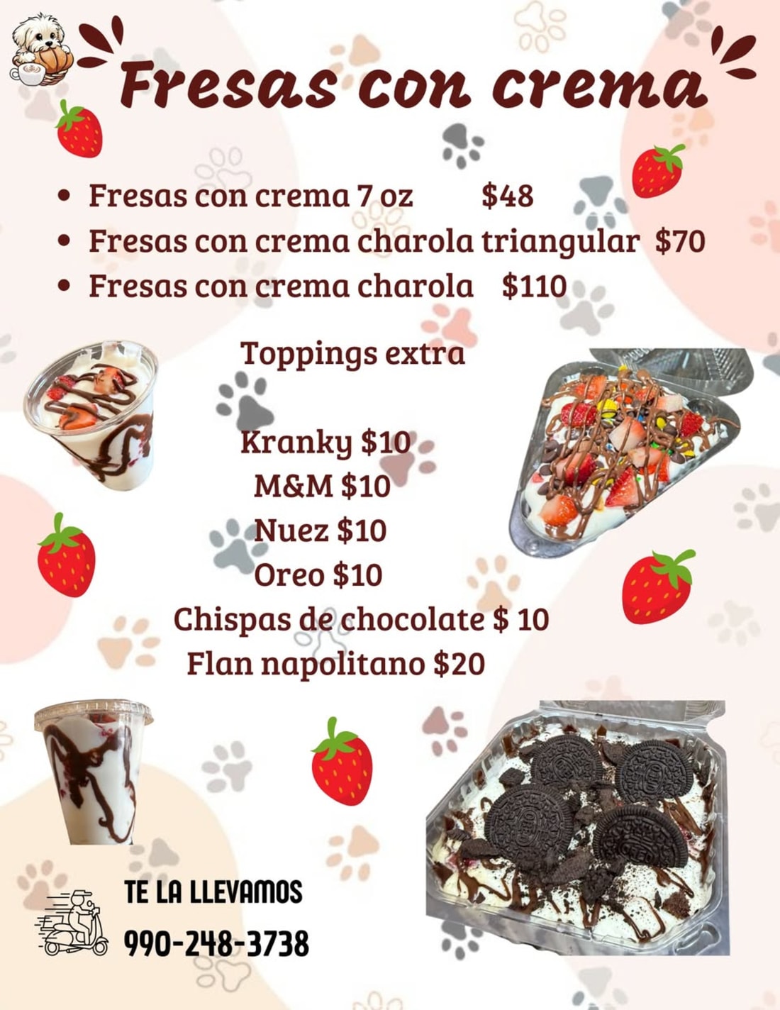 Fresas con Crema Lilu