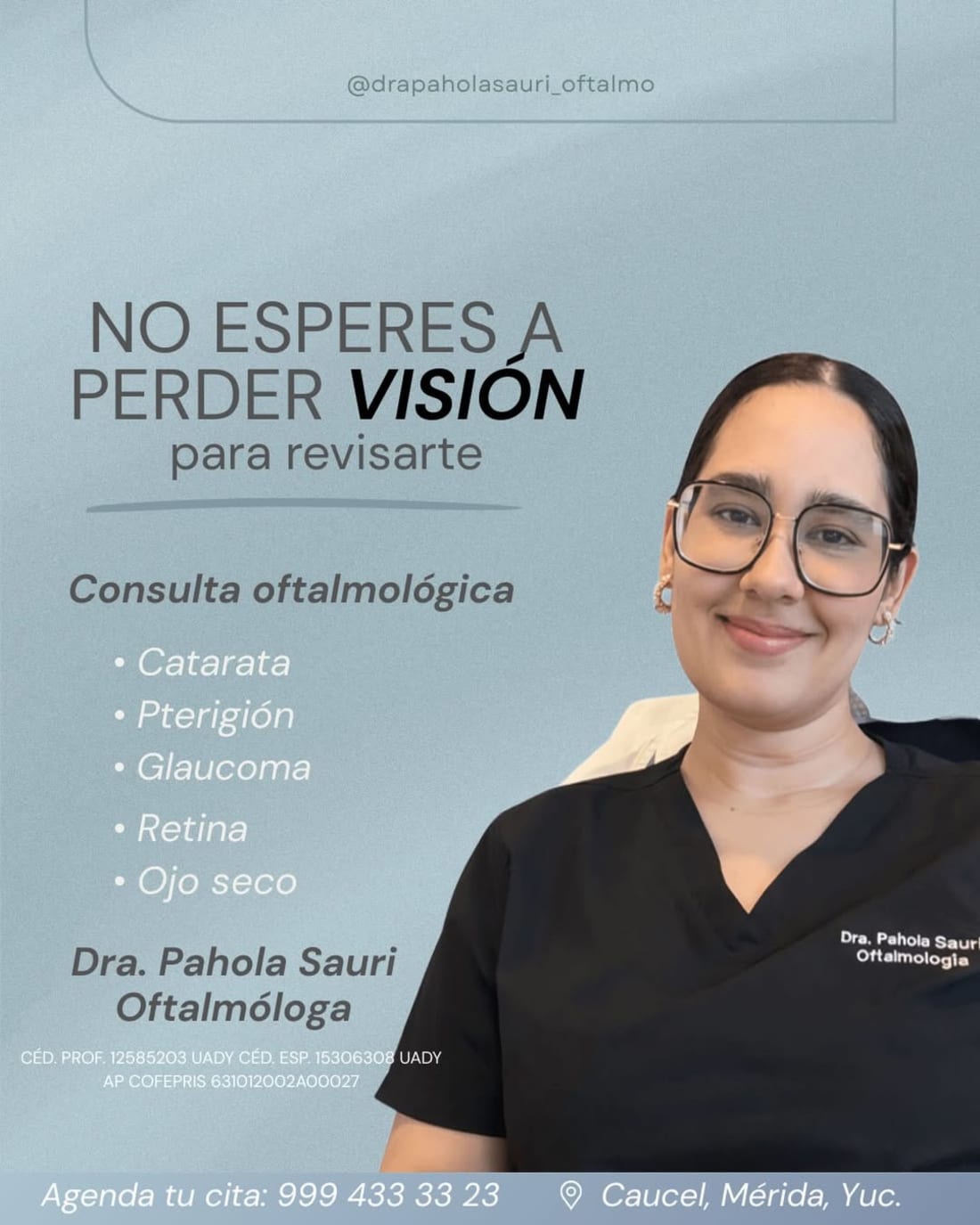 Dra. Pahola Sauri - Oftalmología