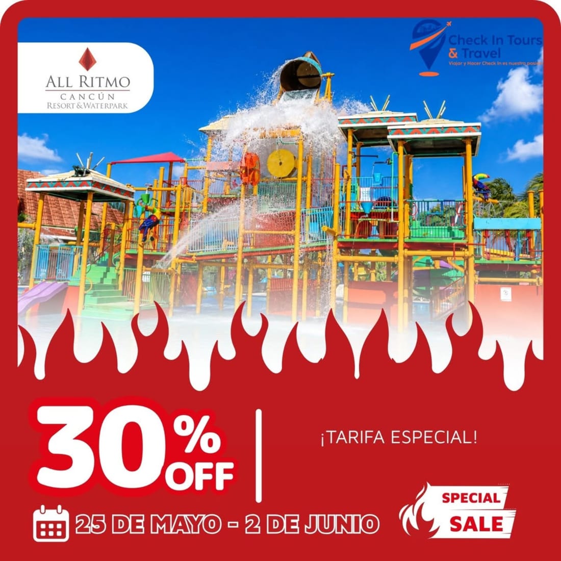 Check In Tours and Travel Flash Sale